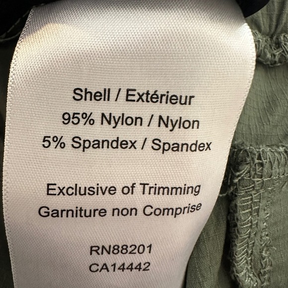 Mondetta Outdoor Project Pants Womens Large Green Lightweight Travel Hiking - Picture 6 of 6